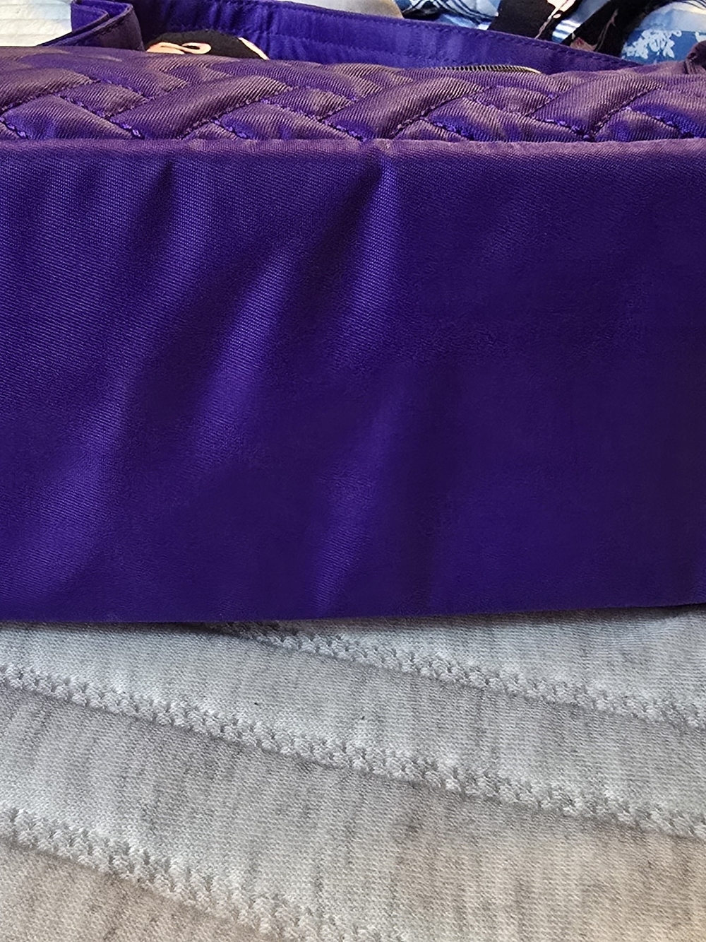 Lug Camper SE Purple Quilted Crossbody Bag - Women's Shoulder Bag - Picture 5 of 5